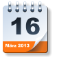 März 2013 16